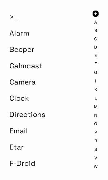 inkOS - Text based & E-ink friendly Launcher - IzzyOnDroid F-Droid ...