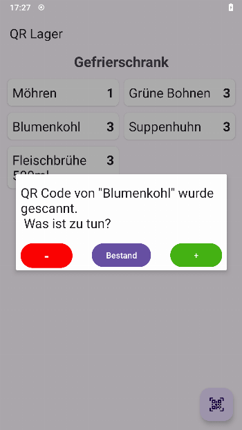 QR warehouse screenshot