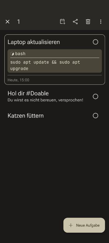 Doable screenshot