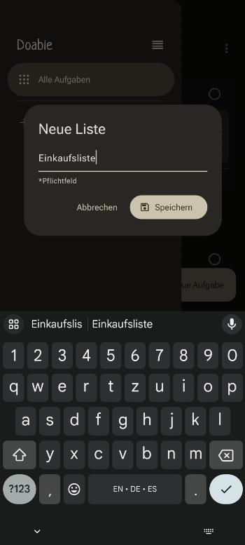 Doable screenshot