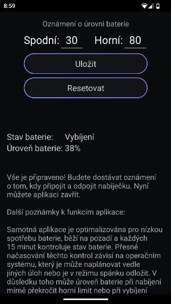Healthy Battery Charging screenshot