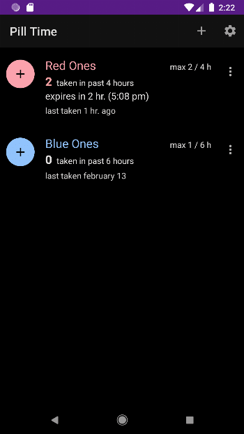 Pill Time screenshot