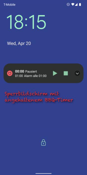 BBQ Timer screenshot