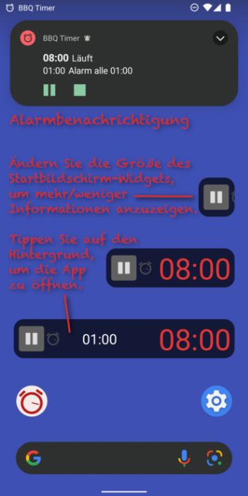 BBQ Timer screenshot