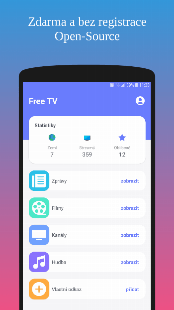 Free TV screenshot
