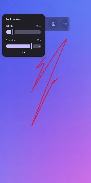 DrawAnywhere screenshot
