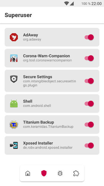 Magisk screenshot