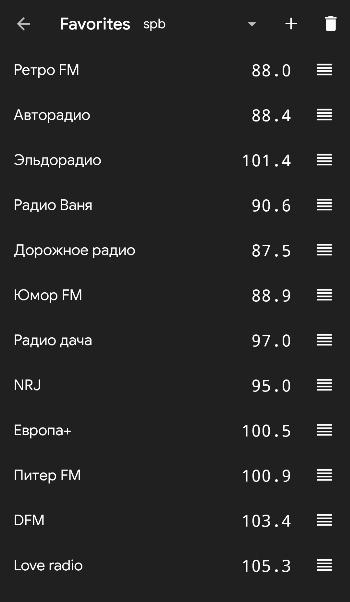 RFM Radio screenshot