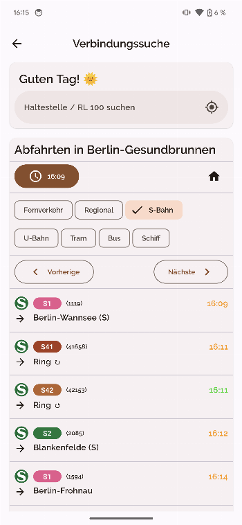 Träwelldroid screenshot