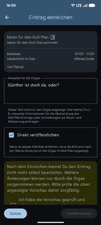 KüA-Plan screenshot