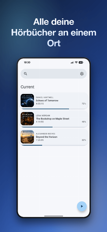 Voice Audiobook Player screenshot