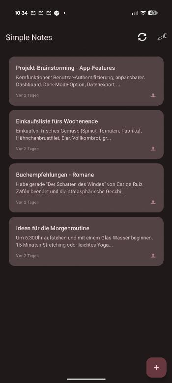 Simple Notes Sync screenshot