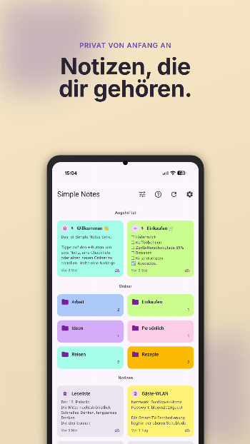 Simple Notes Sync screenshot