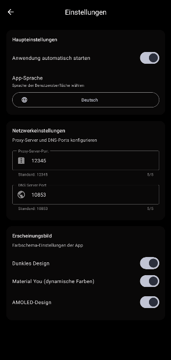 App2Proxy screenshot