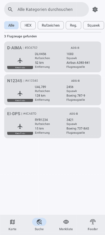 airplanes.live screenshot