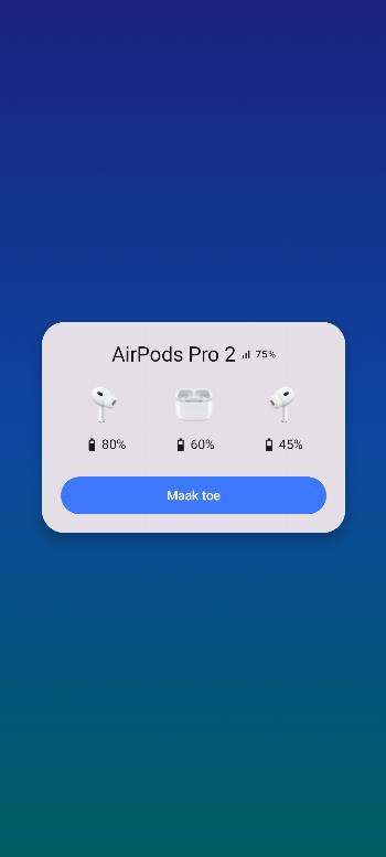 CAPod - Companion for AirPods screenshot