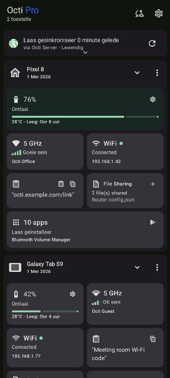 Octi - Multi-Device Sync screenshot