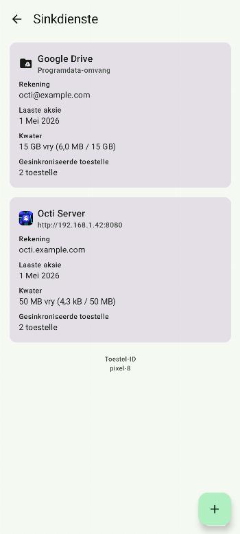 Octi - Multi-Device Sync screenshot