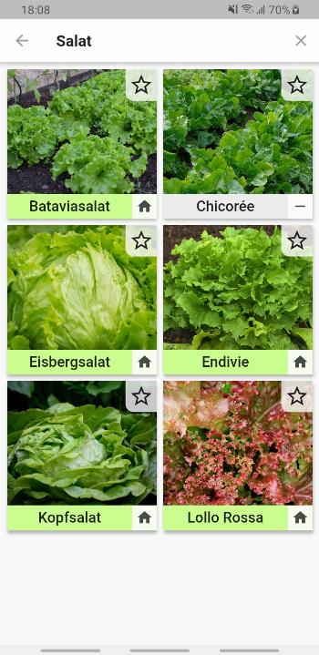 Seasonal Foods Calendar screenshot