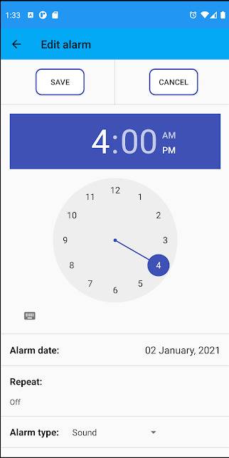 Shake Alarm Clock screenshot 0