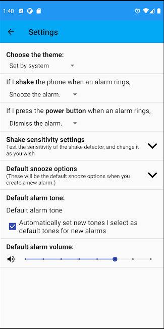 Shake Alarm Clock screenshot 4
