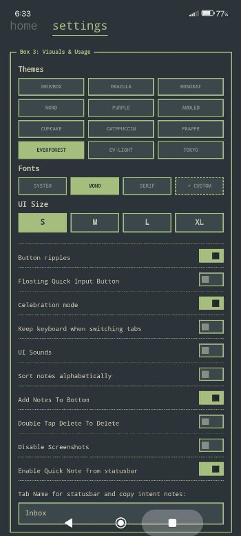 Karui ToDo screenshot