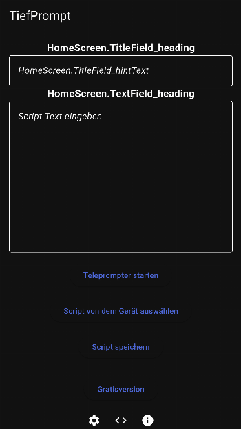 tiefprompt screenshot