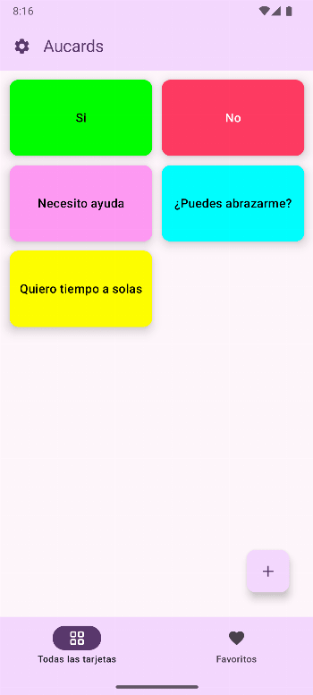 Aucards screenshot